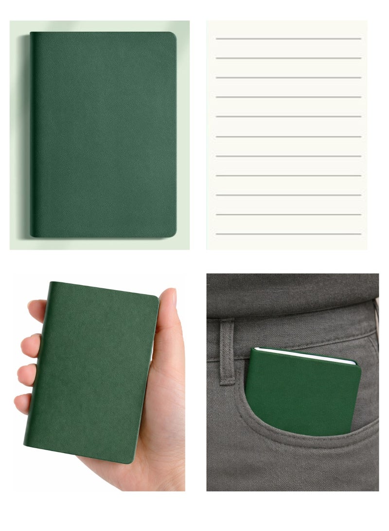 دفتر الجيب مسطر لون أخضر