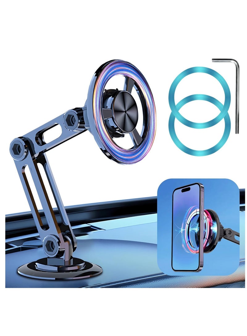 Magnetic Car Phone Holder - Strong Hold and 360 Degree Rotation - Stylish and Durable Design for All Phone Types - Image 3