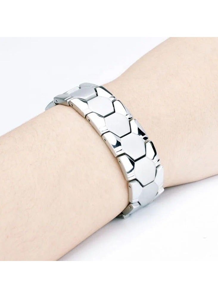 Fayrouz Jewellery Unisex magnetic bracelet, 316L stainless steel magnetic energy bracelet with 4 elements, super strength 3500 Gauss and suits all people, from Fayrouz Jewelry - Image 3