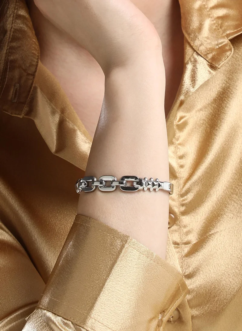 SOHI Chain Link Bangle
