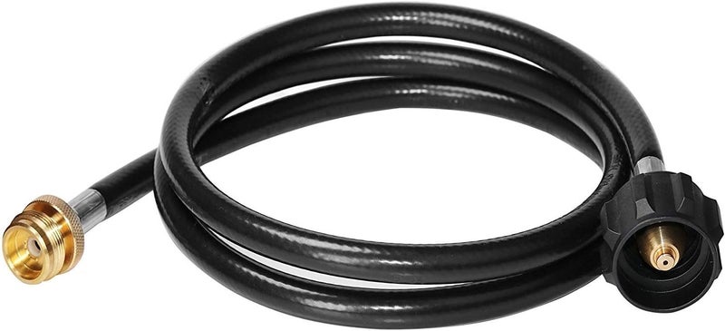 DOZYANT 5 Feet Propane Adapter Hose 1 lb to 20 lb Converter for QCC1/Type1 Tank - Image 1
