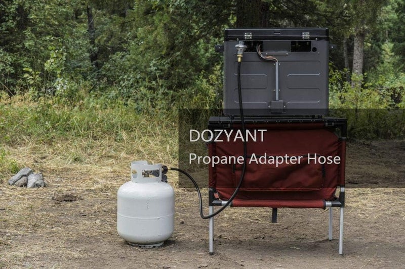DOZYANT 5 Feet Propane Adapter Hose 1 lb to 20 lb Converter for QCC1/Type1 Tank - Image 5