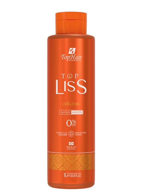 Top Liss Brazilian Protein for Curly Hair – Formaldehyde-Free 1000 ml