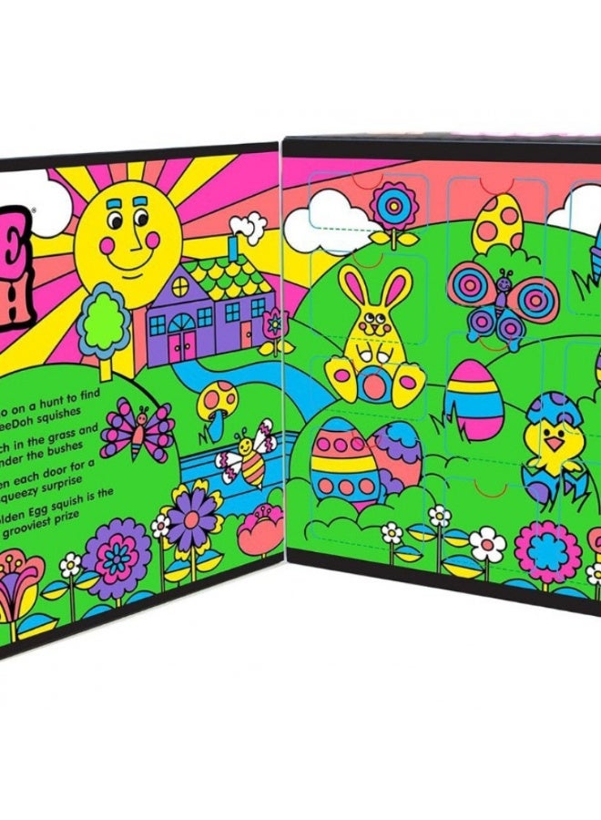 Needoh Golden Egg Hunt Squishy Surprise Set | 10 Pack Squishies with Hidden Golden Egg | Stress Relief Fidget Toys for Kids - Image 2