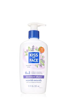 Kiss My face Kiss My Face - Lavender And Shea Moisture Shave, 11 fl oz cream  - Image 1