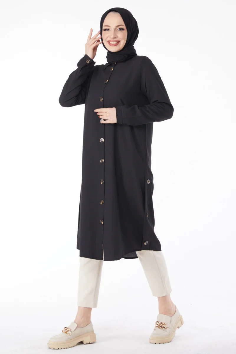 Tofisa 13016-BLACK Tunic