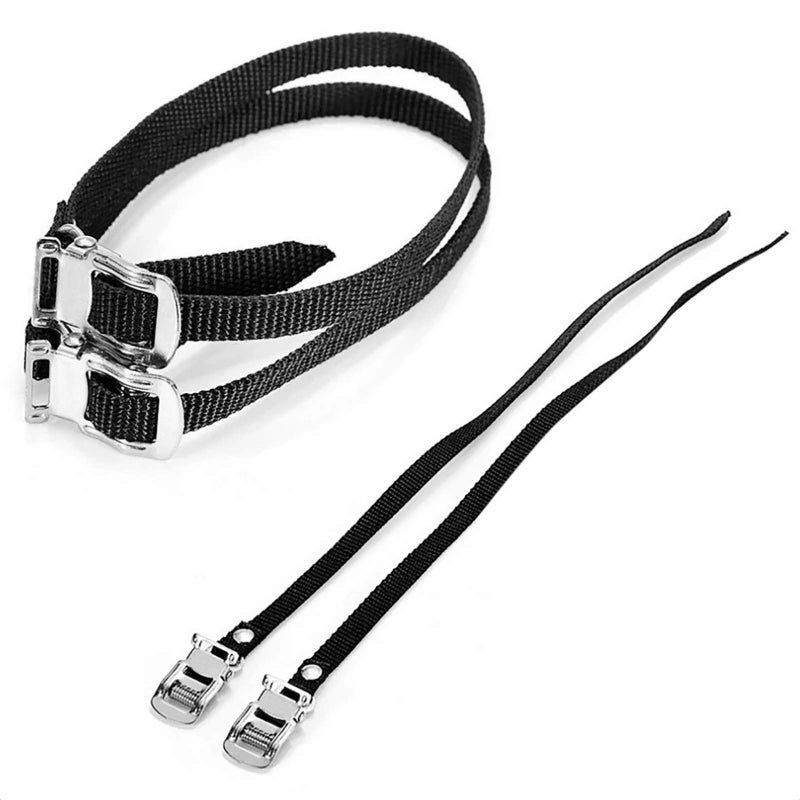 VANICE 1 Pair Bikes Pedal Toe Straps Universal Replacement Foot Pedal Straps for Excersise Stationary Bike/Bicycle - Image 1