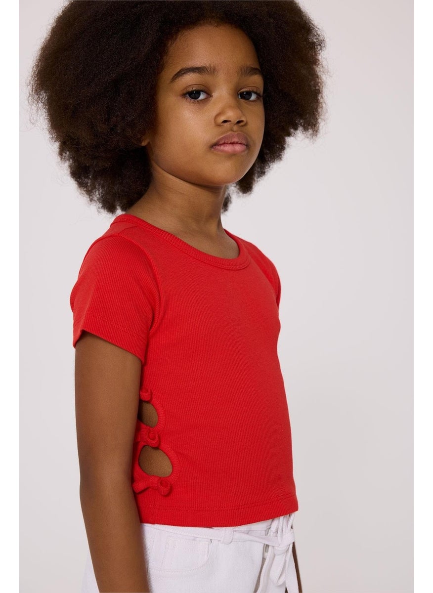 Tyess Basic Bg Store Girl Red Tshirt  - Image 3