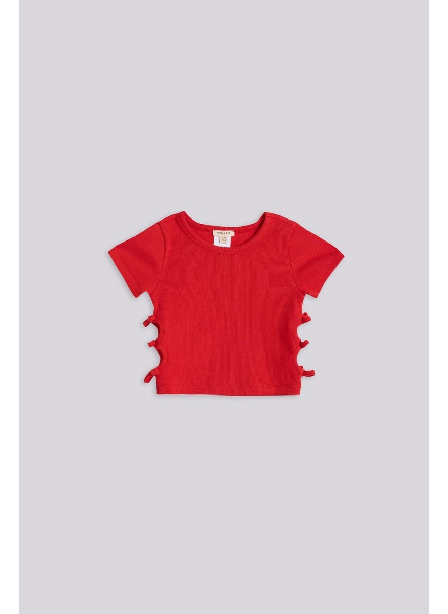 Tyess Basic Bg Store Girl Red Tshirt  - Image 5