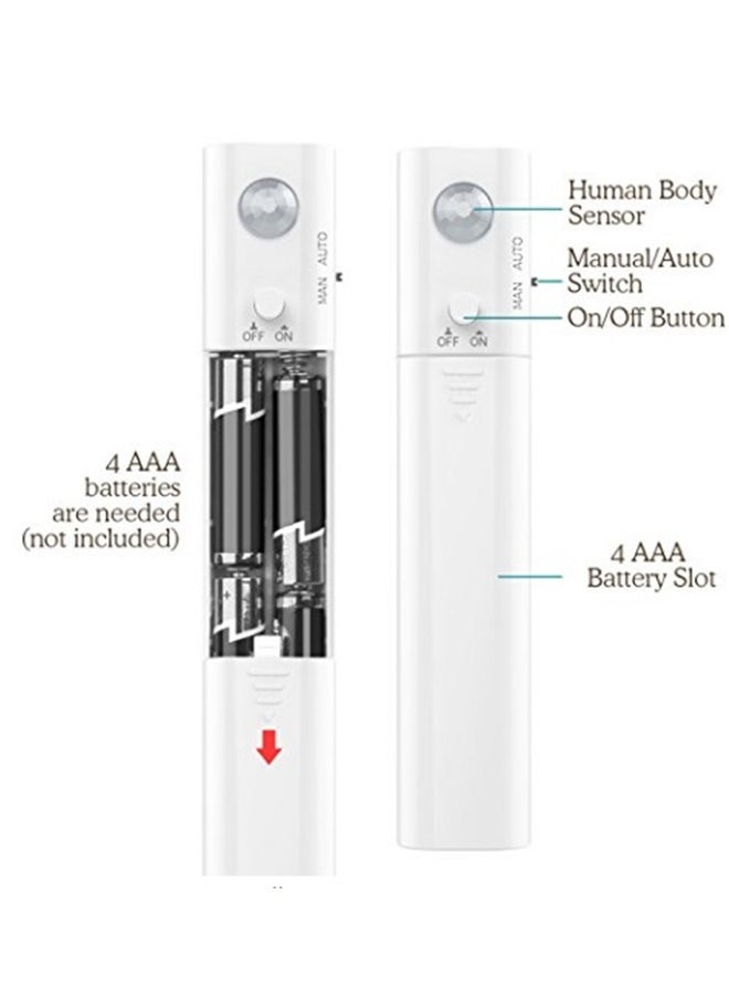yongsheng Motion Sensor Light Warm White 3m,Motion Activated Under Cabinet Lights, Closet Lights Motion Sensored Battery Operated, Motion Sensor Cabinet Light Indoor Lighting Cuttable Led Light Strip for Bedroom,Kitchen,Stair  - Image 3