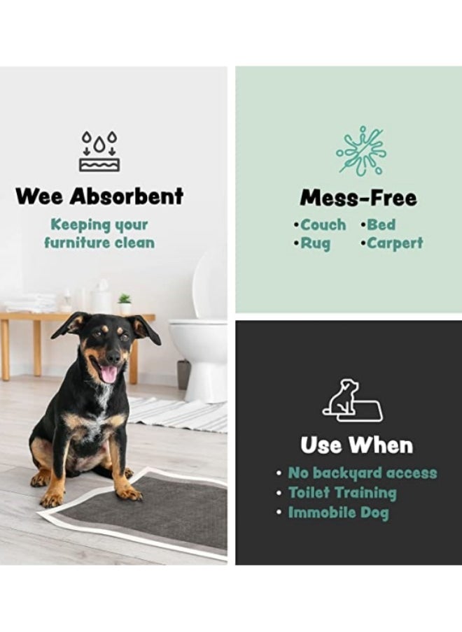 50PCS 45* 60cm Disposable Dog Urine Pads Pet Training Pads Leak-Proof Pad Pet Piddle Pad and Potty Pads for Dogs Puppies Cats Kittens or Small Pets
