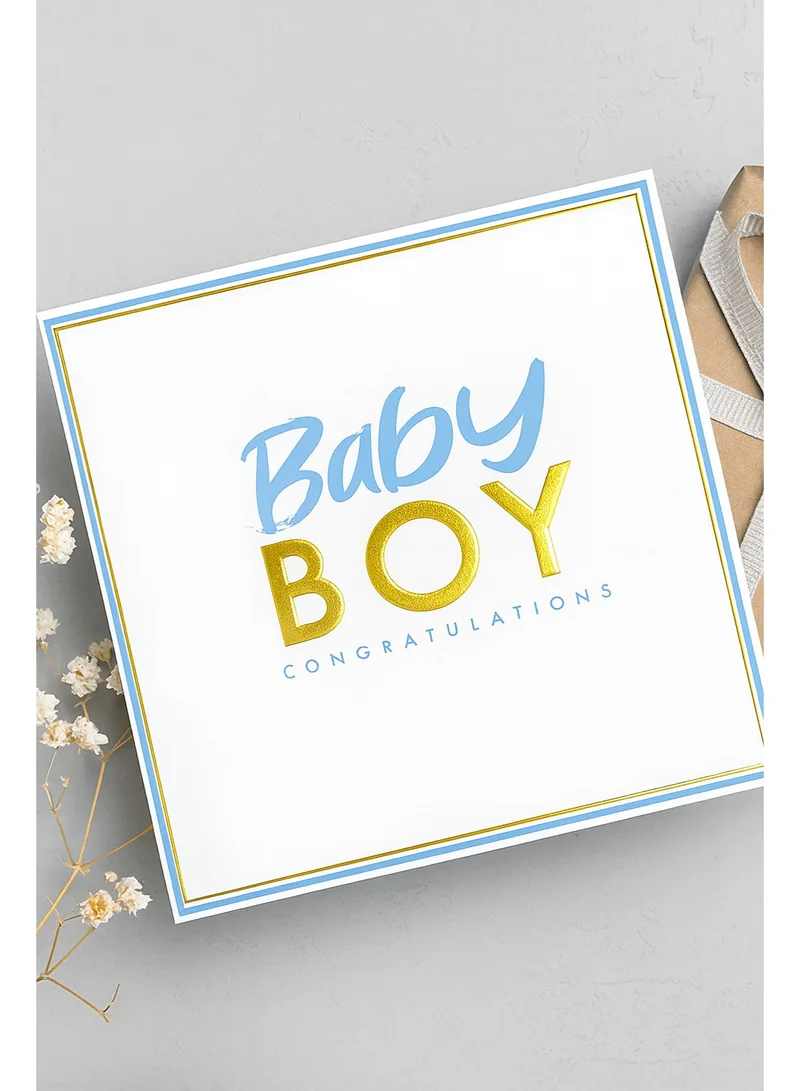 Share The Love Greeting Card - New Born | CONGRATULATIONS | BABY BOY | SharetheLove (Standard Card)