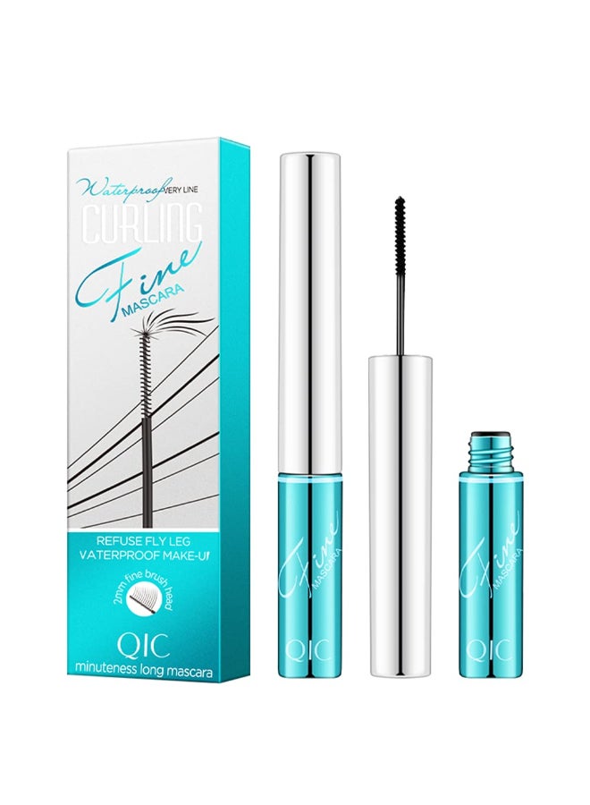 LESITI Waterproof Mascara for Fine Short Eyelash Washable Voluminous Eyelash Mascara Intense Lengthening Mascara for Women Black 01 fl Oz - Image 3