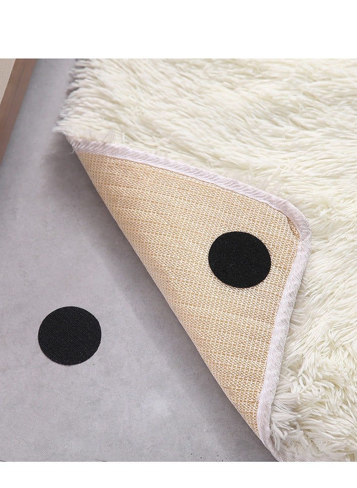 20pcs Strong Self Adhesive Fastener Dot Stickers, Adhesive Hook And Loop Tape For Bed Sheet Sofa Mat Carpet, Anti-Slip Mat Pads - Image 2