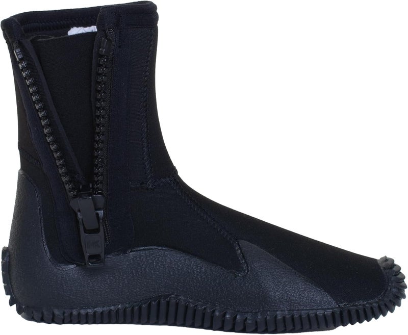 EVO 5MM Tall Neoprene Boots for Snorkeling, Scuba Diving, Surfing, Anti-Slip Unisex Wetsuit Boots for Water Sports, 5MM High Top Dive Boots in Men's Sizes - Image 2