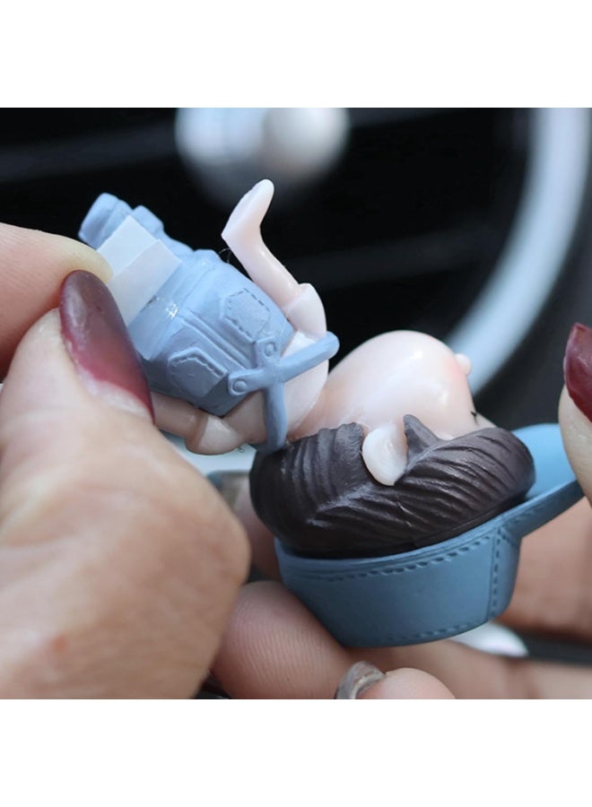 كيلا اكسسوارات تابلوه السيارة بتصميم لطيف مزين بعبارة «I Love You» مع بالون للديكور الداخلي للسيارة لتزيين المكتب - Image 2