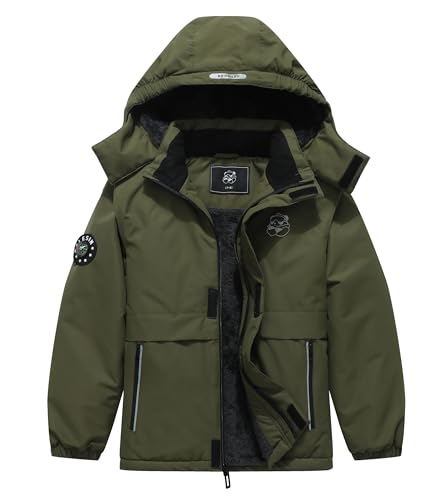 BYLESIN Kid's Waterproof Ski Jacket Warm Winter Coat Boys Snowboarding Jackets Outdoor - Image 1