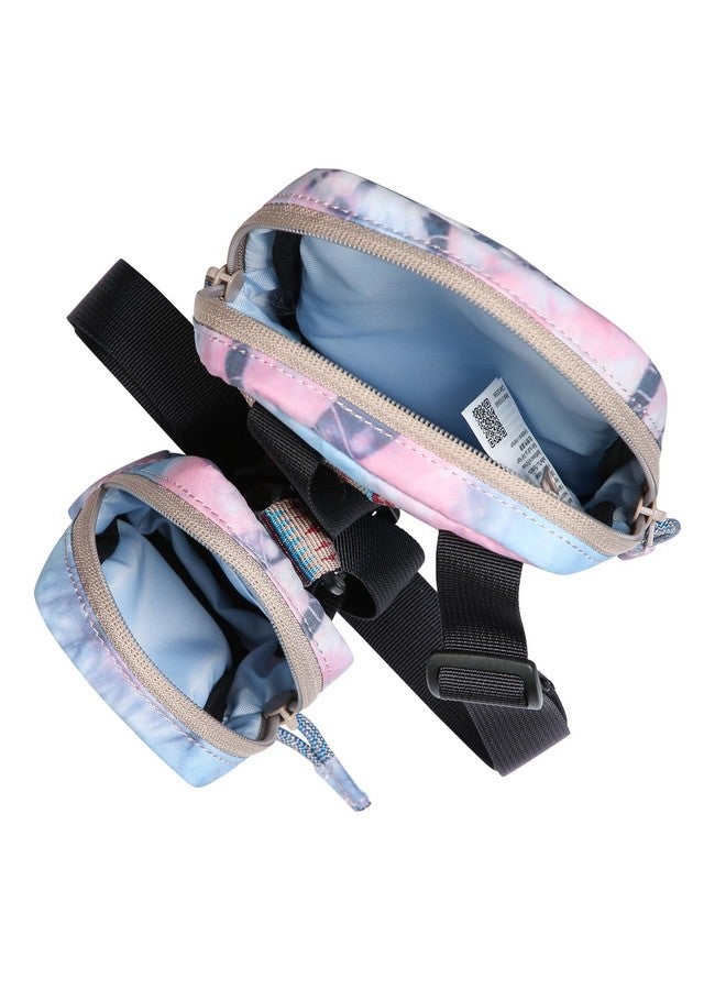 كافو حقيبة KAVU Yorktown 2 N 1 Crossbody Pack خفيفة الوزن ومتعددة الاستخدامات - Spiral Tie Dye - Image 2