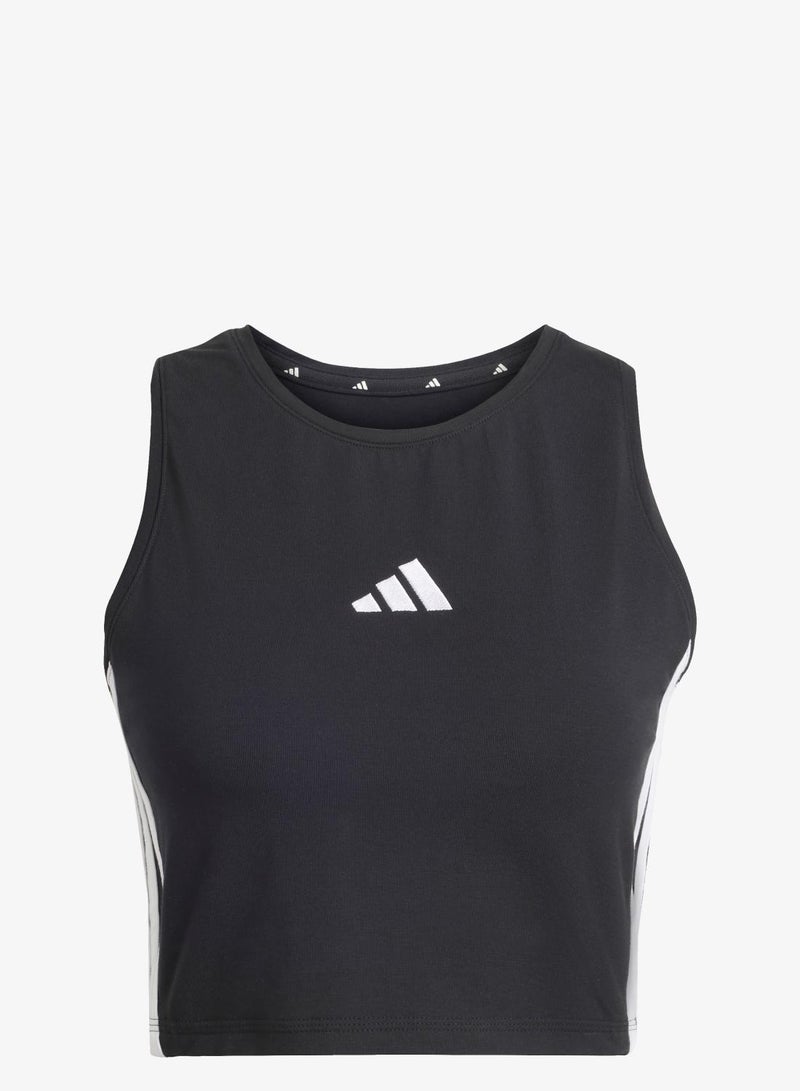 تانك توب ESSENTIALS 3-STRIPES PADDED