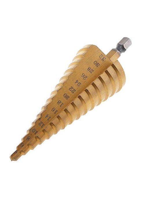 DIY Crafts 432mm Large HSS Steel Step Cone Drill Countersink Titanium Bit Set Hole  - Image 1
