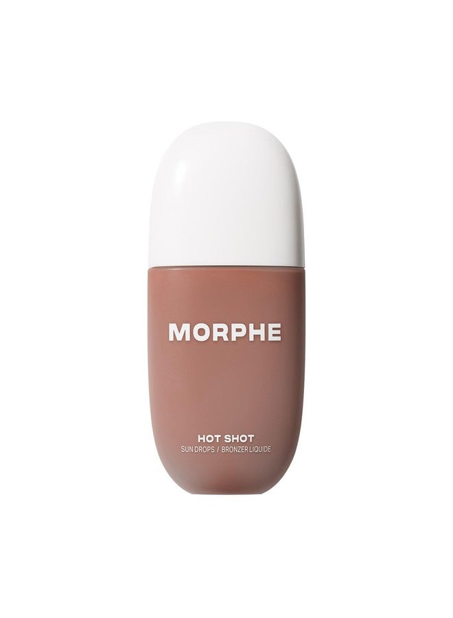 Morphe Hot Shot Sun Bronzing Drops - Waterweight Liquid Bronzer Drops with Niacinamide for Glowing Skin, Hydration & a Natural Radiant Finish - Stuntan (1 Fl Oz) - Image 2