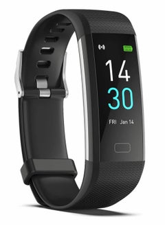Fitness Tracker with Step Counter Calories Stopwatch, IP68 Activity with Heart Rate Monitor with Sleep Tracker Blood Oxygen Wallpaper Settings Smartwatch