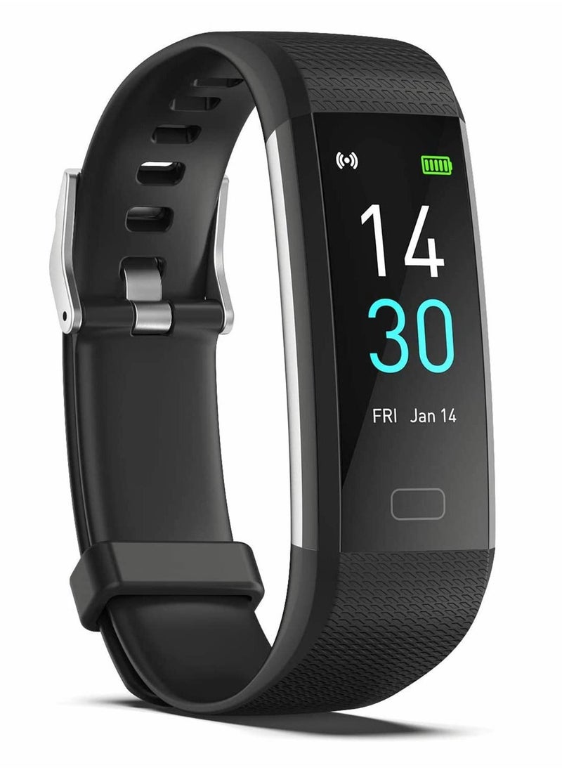 Excefore - Fitness Tracker with Step Counter Calories Stopwatch, IP68 Activity with Heart Rate Monitor with Sleep Tracker Blood Oxygen Wallpaper Settings Smartwatch - Image 1
