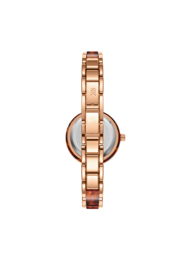 KENNETH SCOTT Women's Alloy and Acetate Plastic Analog Watch K24501-RCDD - 26.5 mm  - Image 3