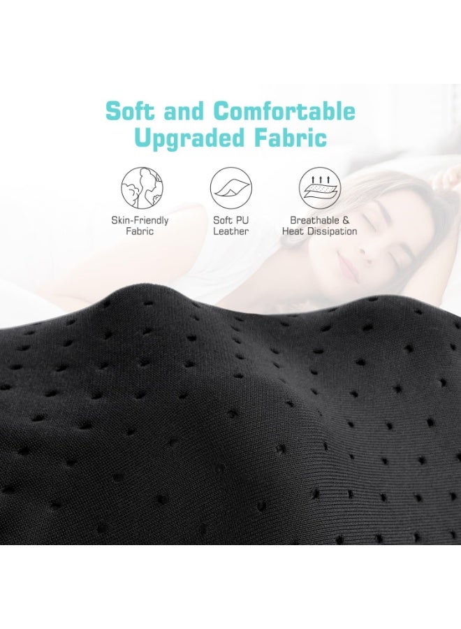 مدلك الرقبة والظهر بالحرارة، وسادة تدليك كهربائية عميقة الأنسجة 4D للكتفين والساقين وتخفيف آلام عضلات الجسم - أفضل الهدايا للنساء والرجال والأمهات والآباء - Image 3