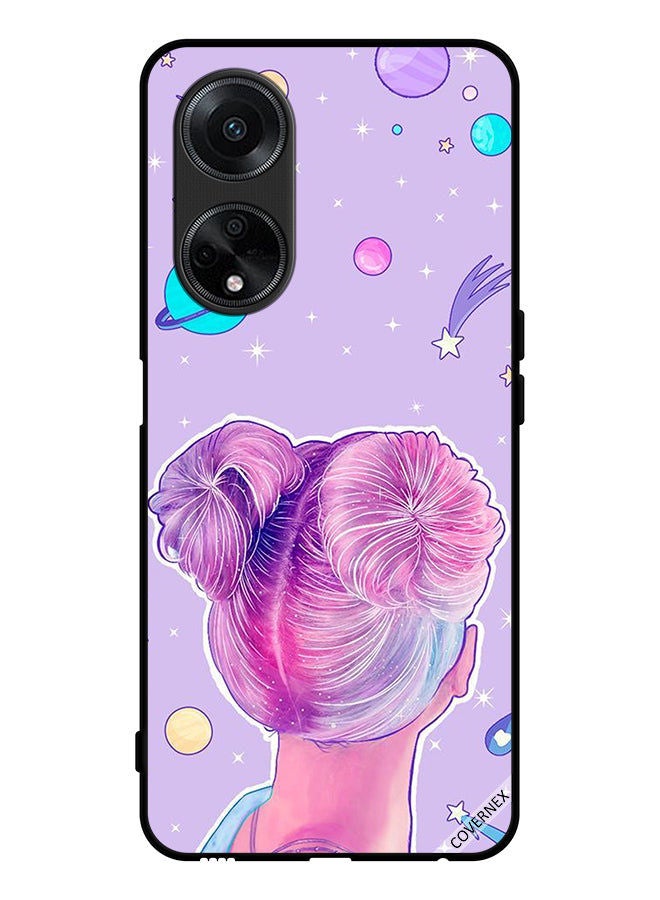 Covernex Protective Case Cover For Oppo A1 5G Girl And Space Stars Art - Image 1