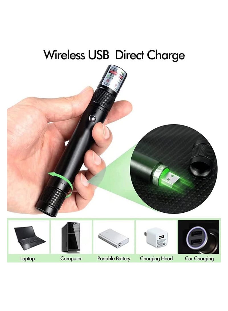 ليموس مؤشر ليزر أخضر عالي الطاقة - شعاع طويل المدى، تركيز قابل للتعديل وتصميم متين - Image 4