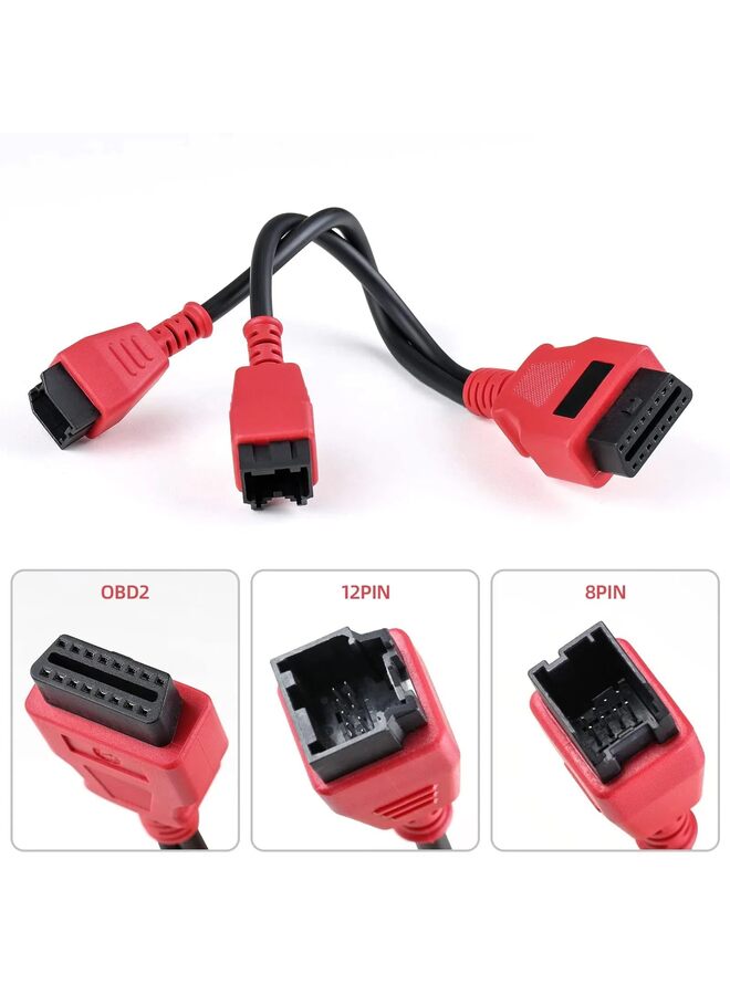 12+8 Pin Connector to OBD2 Adapter Security Bypass Cable for SGW-Equipped Vehicles for Diagnostics, Coding and Programming - Image 3