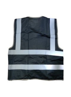 TAHA Black Solid Delux Safety Jacket –Durable & Comfortable Protective Outerwear for all Risk & Hazardous Environmnet | Black | Size-XL  - Image 2
