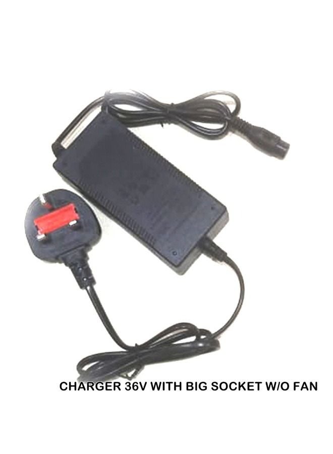36V Electric Scooter Battery Charger – Large Inlet – Compatible with Lithium or Lead Acid Batteries - Image 3
