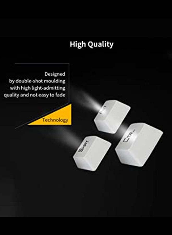 87-Keys Backlit Colorful LED USB Wired Game Keyboard - Image 5