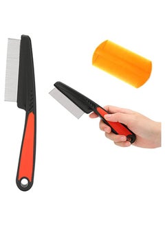 Lice Comb Stainless Steel Fine Tooth Comb Dandruff Comb Professional Fine Tooth Hair Comb for Kids and Adults