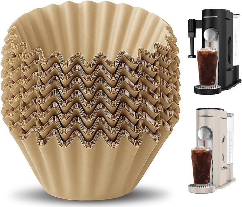 MIMORE Coffee Filters - 120 PCS Disposable Coffee Paper Filters for Ninja Pods & Grounds Specialty - PB040, PB041, PB050, PB051 Coffee Filter - Image 1