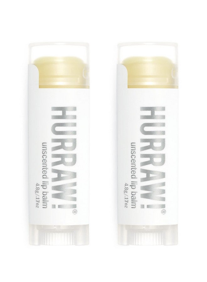 هرو! هورو! مرطب شفاه بدون رائحة، عبوة من قطعتين: عضوي، نباتي معتمد، خالٍ من القسوة والغلوتين. مكونات طبيعية ١٠٠٪، غير معدلة وراثيًا. خالٍ من النحل والشيا والصويا والنخيل. صنع في الولايات المتحدة الأمريكية. - Image 1