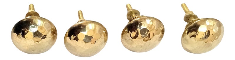 Artshai Brass Hammered Door Knob Round Shape Multicolor (Size:6.5x4x4 CM) (4) - Image 3