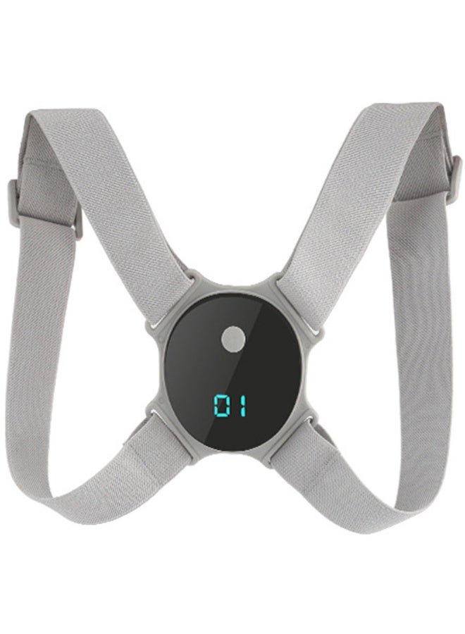 Smart Posture Corrector Adjustable Soft Comfortable Back Straightener Posture Corrector with Smart Sensor Vibration Reminder for Kids Adults - Image 1