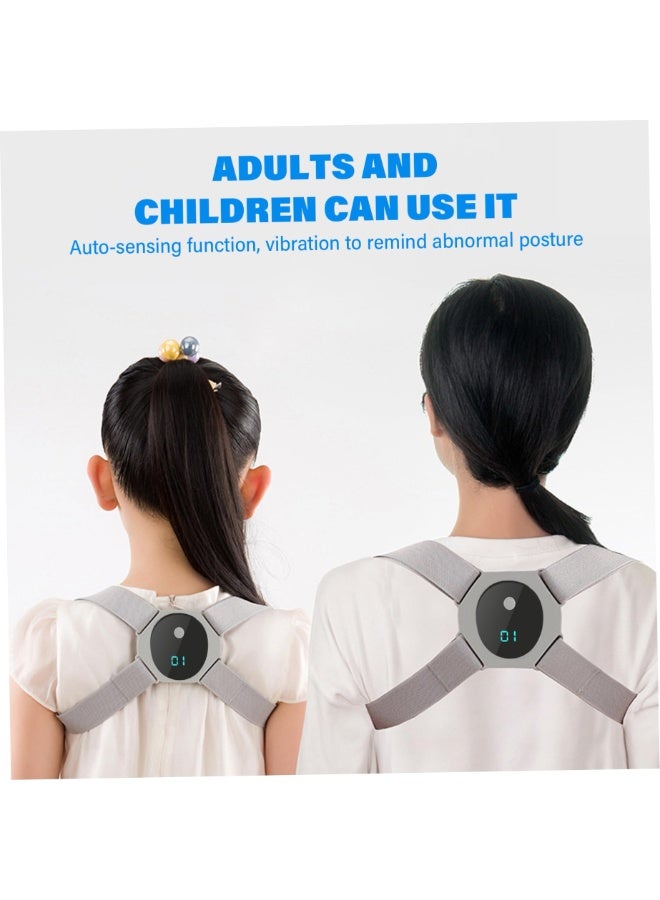 Smart Posture Corrector Adjustable Soft Comfortable Back Straightener Posture Corrector with Smart Sensor Vibration Reminder for Kids Adults - Image 2