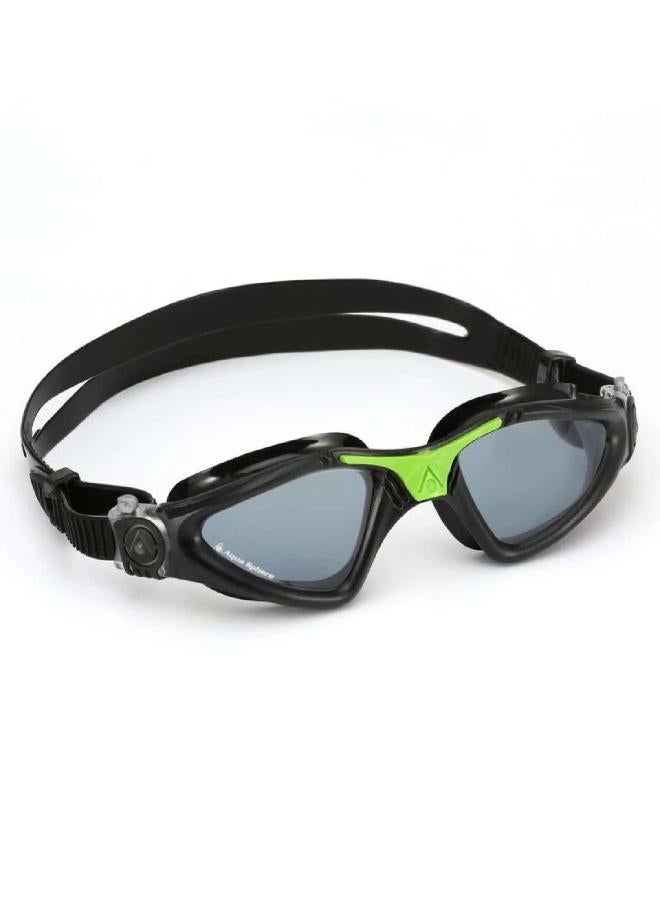 Aqua Sphere Aquasphere Unisex's Kayenne Swimming Goggle, Black & Green/Dark Lens, One Size … - Image 5