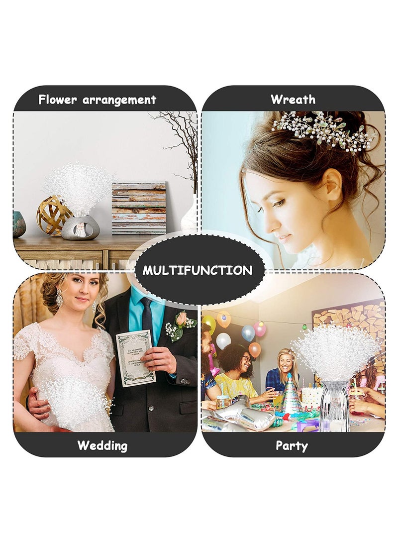 Milky White Beaded Pearls Garland 200 Pieces Wedding Party Decor Floral Crafts DIY Accessories for Bouquets and Centerpieces - Image 2