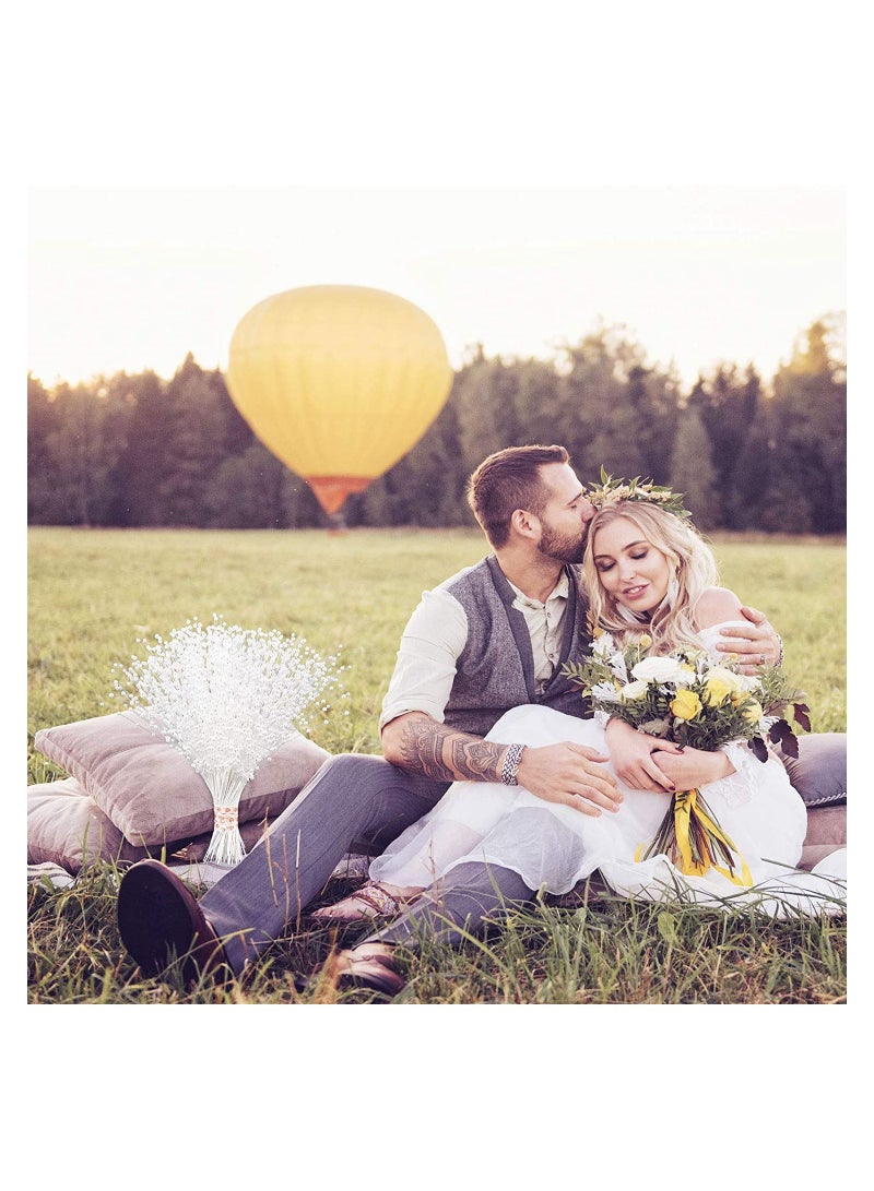 Milky White Beaded Pearls Garland 200 Pieces Wedding Party Decor Floral Crafts DIY Accessories for Bouquets and Centerpieces - Image 5