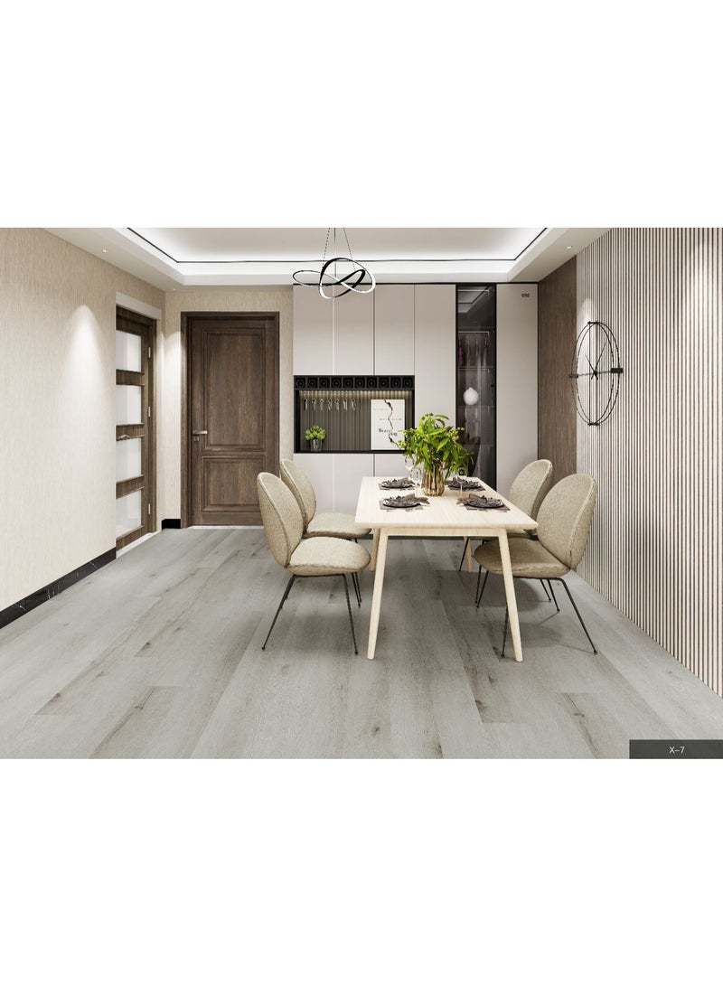 أرضيات SPC فاخرة - مقاومة للماء | مقاومة للخدش | تركيب سهل بقفل نقر | سمك ٤ مم / ٥ مم / ٦ مم - تصميم خشبي عصري - Image 3