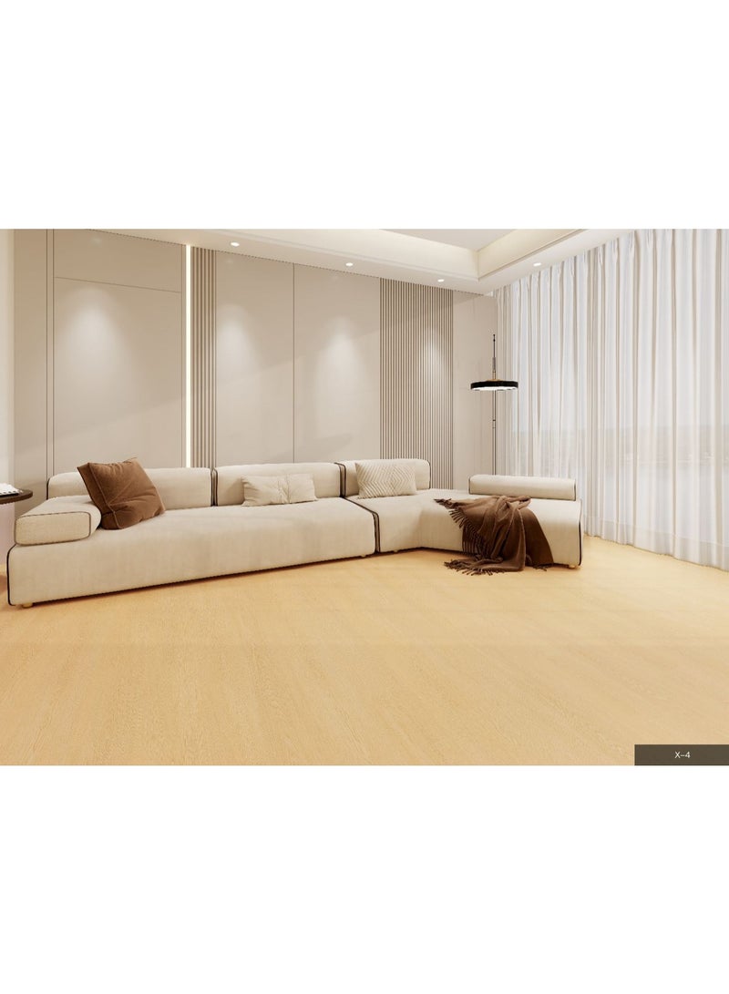 أرضيات SPC فاخرة - مقاومة للماء | مقاومة للخدش | تركيب سهل بقفل نقر | سمك ٤ مم / ٥ مم / ٦ مم - تصميم خشبي عصري - Image 5