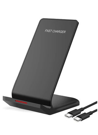 Fast Wireless Charger 10W Max PowerWave Stand Upgraded Qi-Certified Fast Charging for iPhone SE, 11, 11 Pro, 11 Pro Max, XR, Xs Max, XS, X, 8, 8 Plus, Galaxy S20 S10 S9, Note 10 Note 9 (No AC Adapter) - pzsku/Z182BFEAF5837C8B4210DZ/45/_/1684138777/a435d4df-0ae4-4a84-ace0-484a707063b4