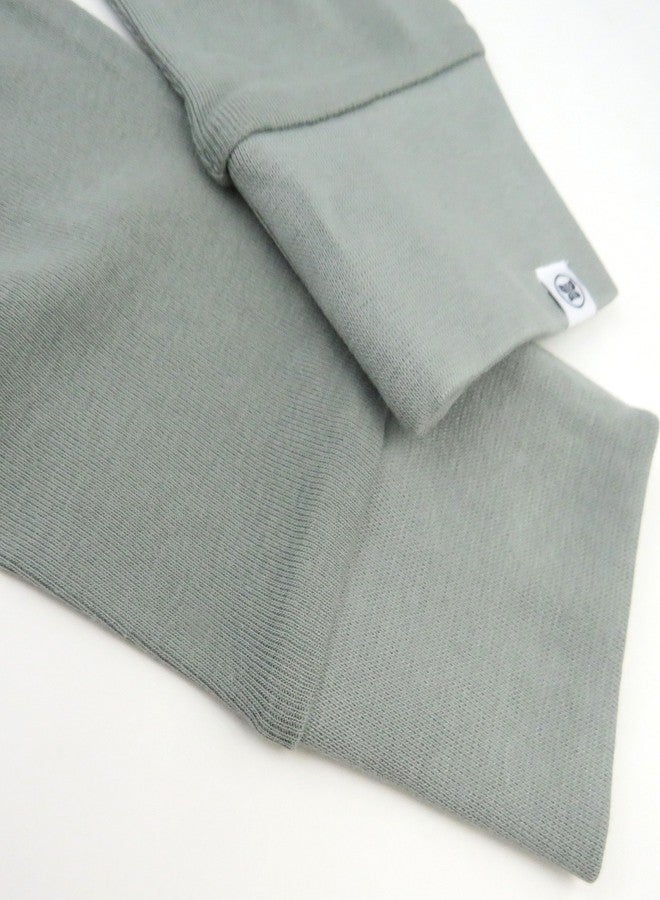 HonestBaby Playwear Outfit Sets Tops and Bottoms 100% Organic Cotton for Baby and Toddler Boys, Unisex, Varsity Grey, 3T - Image 3