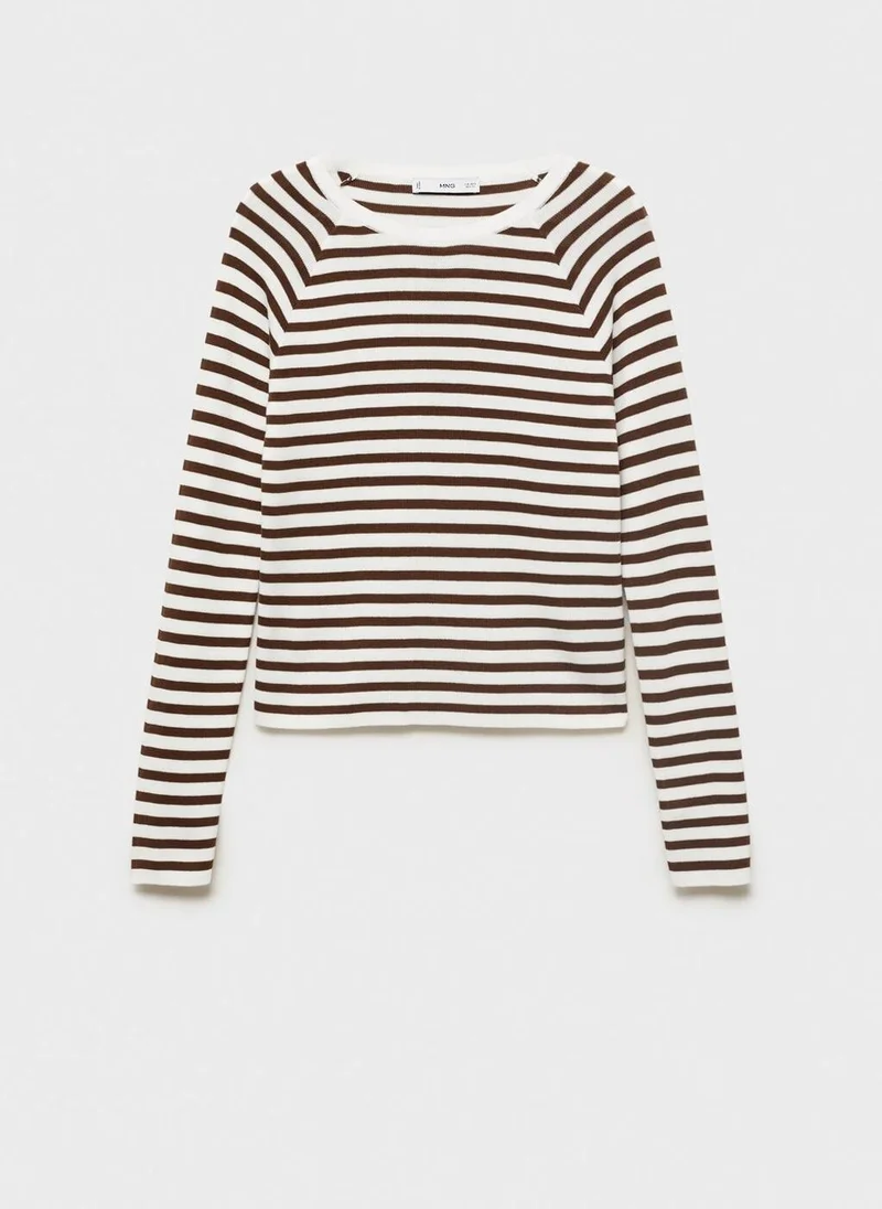 MANGO  Long-sleeved fine-knit sweater for Women | Best Price UAE