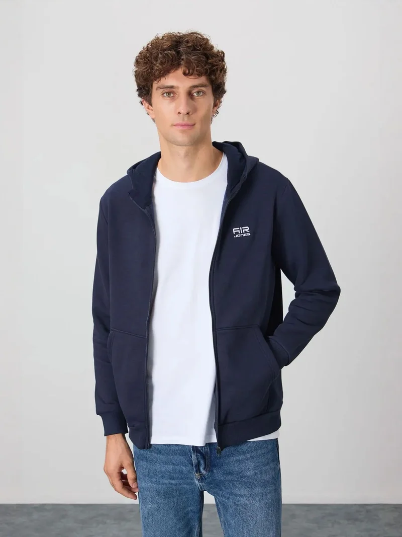 TOMMYLIFE TOMMY Men's Hooded Zip Sweatshirt